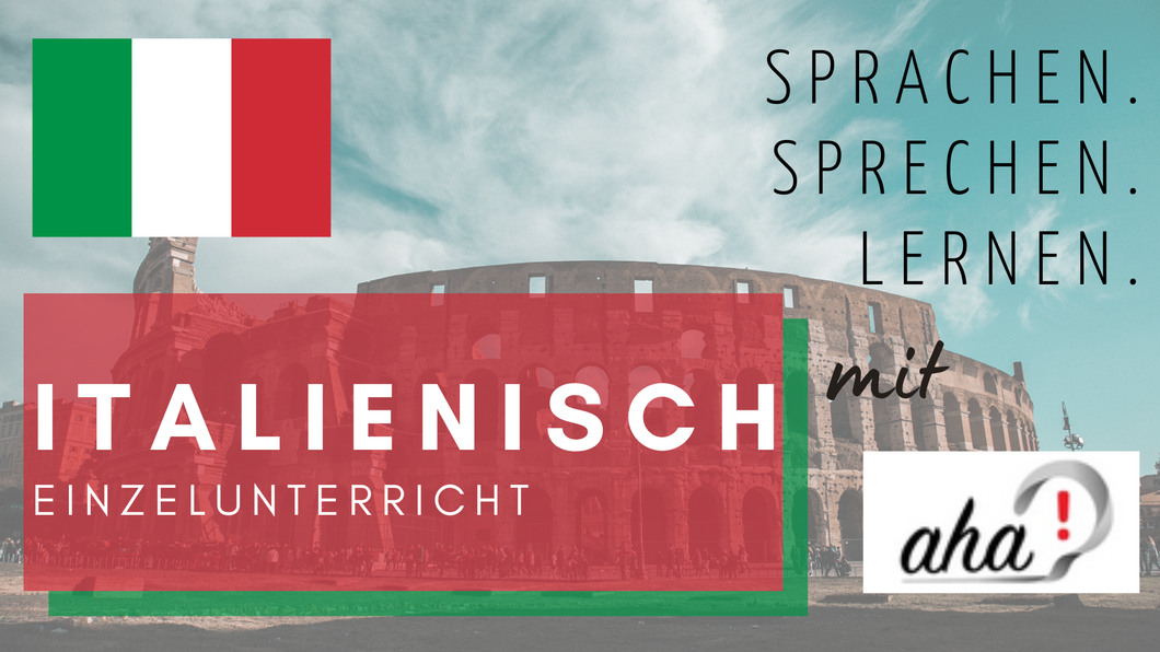 Italienisch Einzelunterricht
