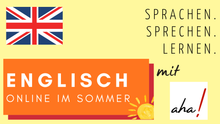 Sommerkurs Englisch ONLINE